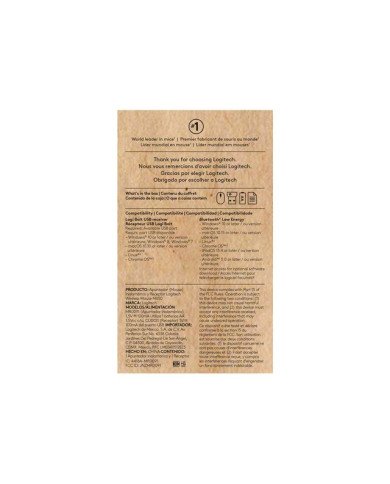 Logitech Signature M650  Mouse  righthanded  wireless  Bluetooth 