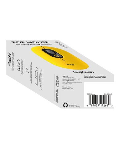 Logitech POP  Mouse  customizable emoji  optical  4 buttons  wire