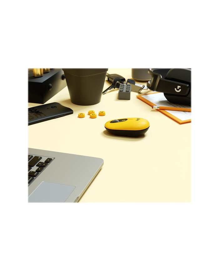 Logitech POP  Mouse  customizable emoji  optical  4 buttons  wire