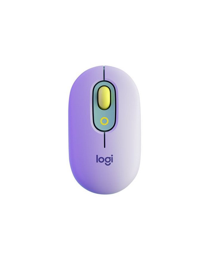 Logitech POP  Mouse  compact  optical  4 buttons  wireless  Blue
