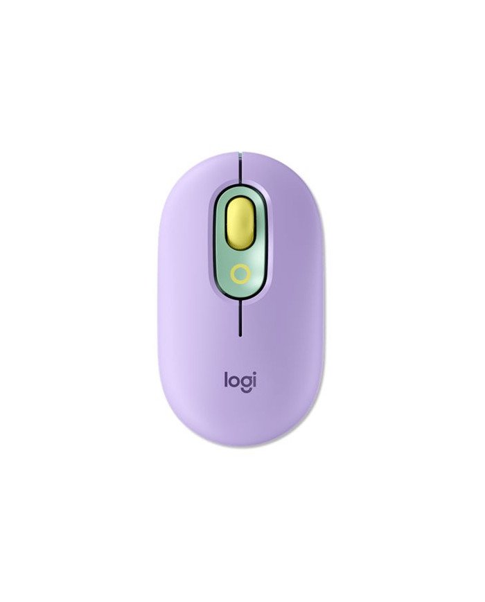Logitech POP  Mouse  compact  optical  4 buttons  wireless  Blue