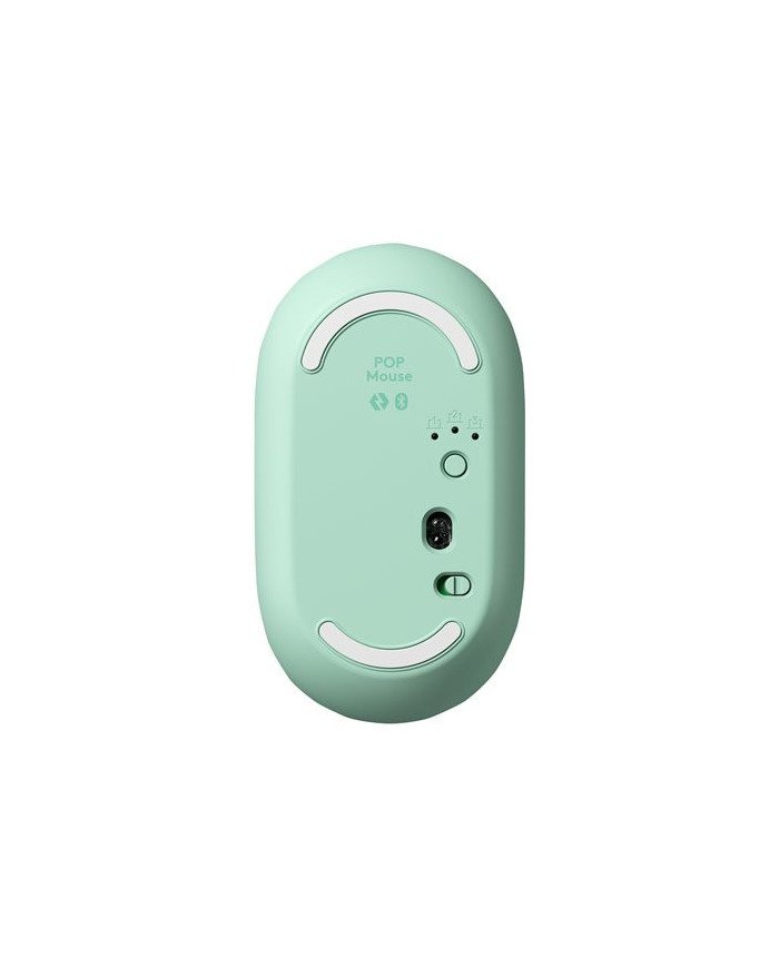 Logitech POP  Mouse  compact  optical  4 buttons  wireless  Blue