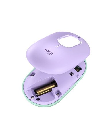 Logitech POP  Mouse  compact  optical  4 buttons  wireless  Blue