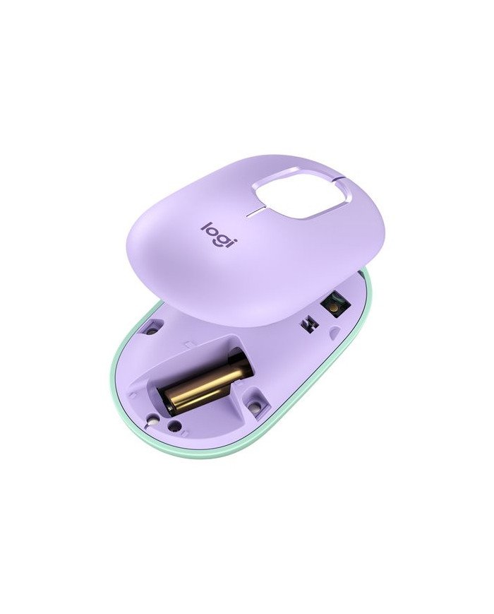 Logitech POP  Mouse  compact  optical  4 buttons  wireless  Blue