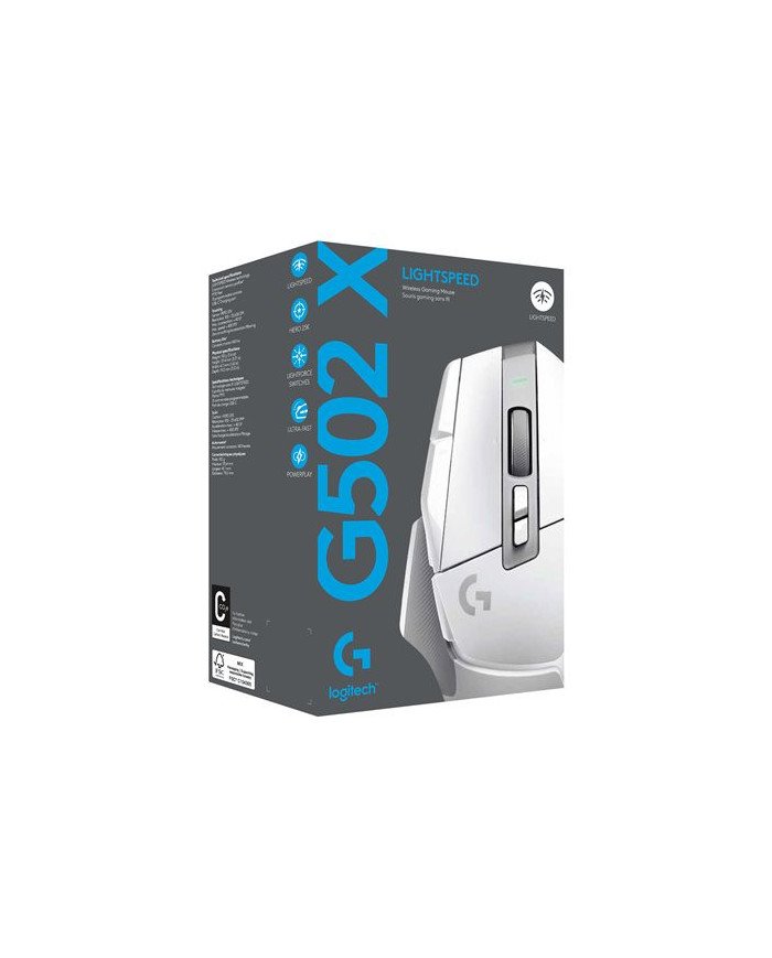 Logitech G G502 X LIGHTSPEED  Mouse  optical  wireless  LIGHTSPEED