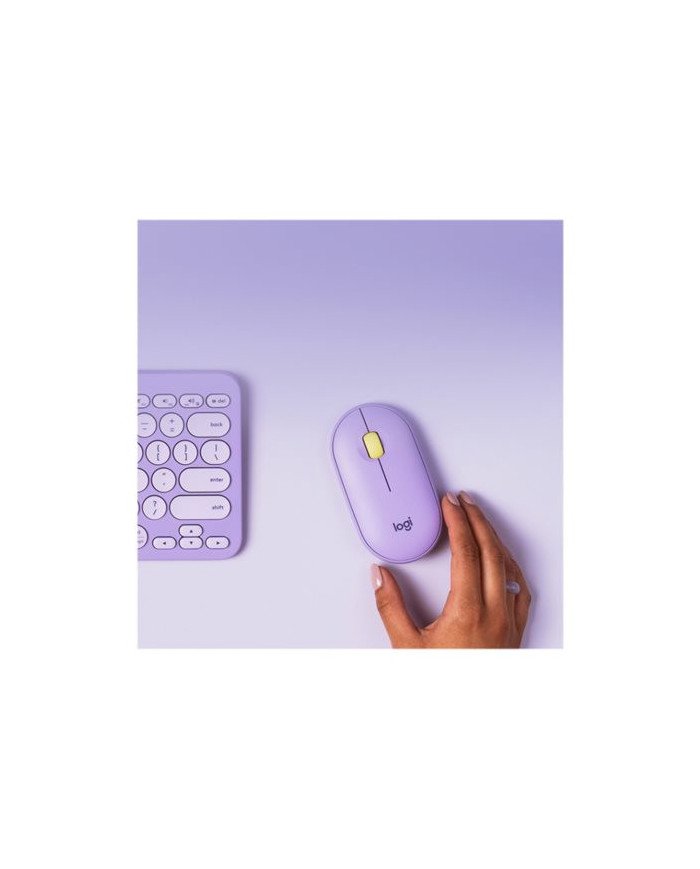 Logitech Pebble Pebble Wireless Mouse with Bluetooth or 24 GHz Receiv