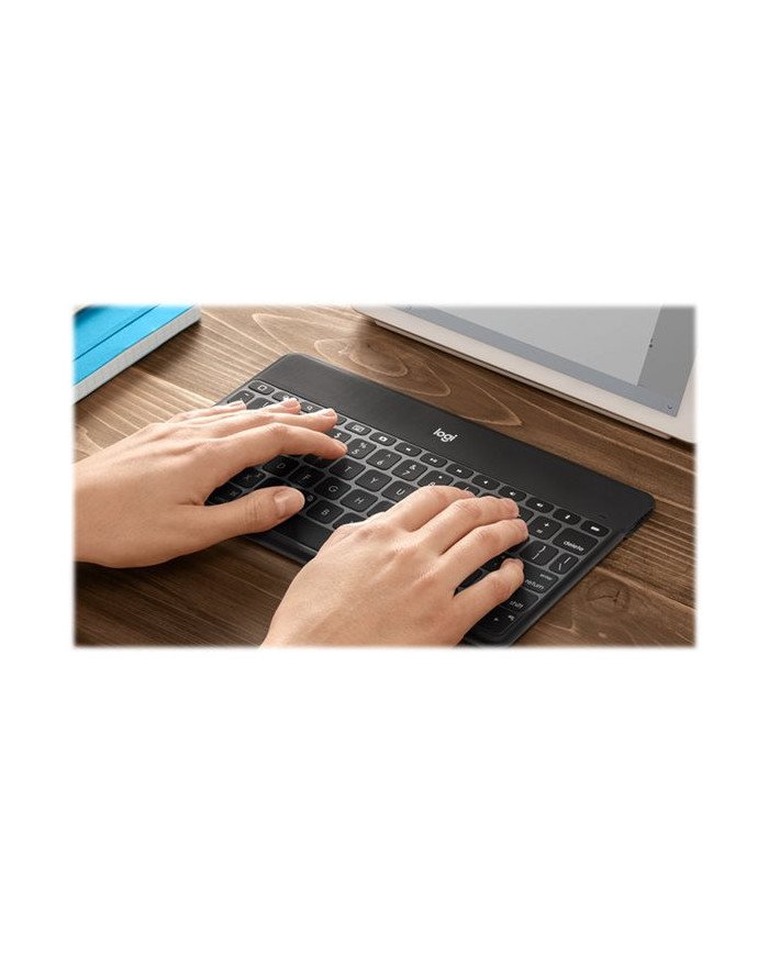 Teclado Logitech KeysToGo  Keyboard  Bluetooth  waterproof  black  for
