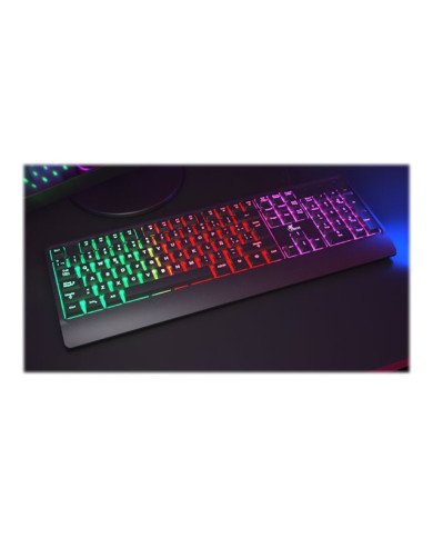 Teclado Xtech CHEVALIER XTK505S  Keyboard  backlit  USB  QWERTY  Spanish