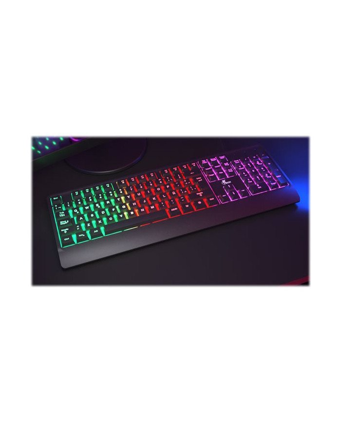 Teclado Xtech CHEVALIER XTK505S  Keyboard  backlit  USB  QWERTY  Spanish