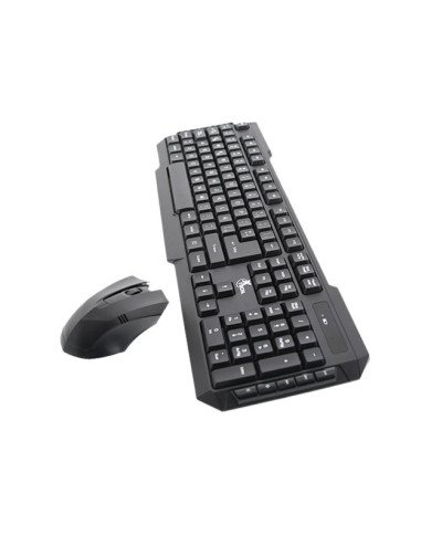Xtech XTK309S  Keyboard and mouse set  wireless  24 GHz  QWERTY 