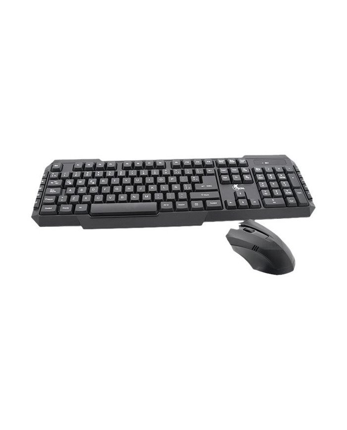 Xtech XTK309S  Keyboard and mouse set  wireless  24 GHz  QWERTY 