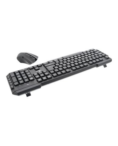 Xtech XTK309S  Keyboard and mouse set  wireless  24 GHz  QWERTY 