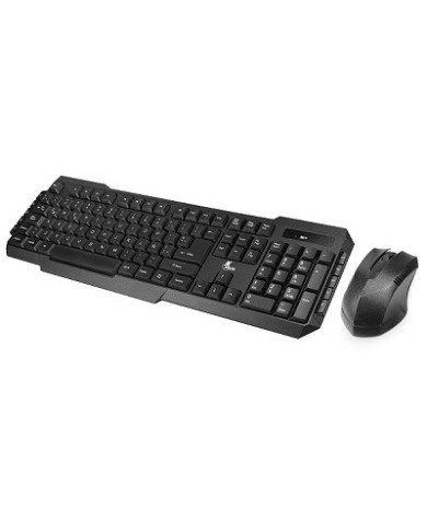 Xtech XTK309S  Keyboard and mouse set  wireless  24 GHz  QWERTY 