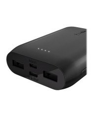 Belkin BOOST CHARGE  Power bank  10000 mAh  15 Watt  3 output conn